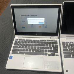 2  Chromebook C330 (1/1.6") Laptop   ACER CHROME CB5-132T  $120