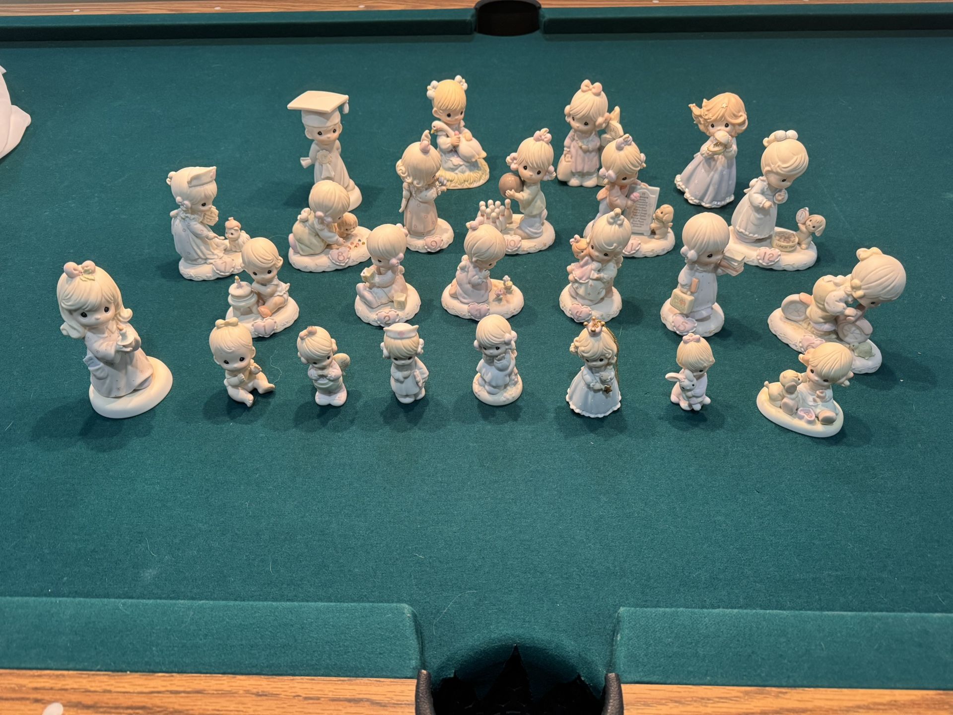 Large Collection Of Precious Moments Figurines