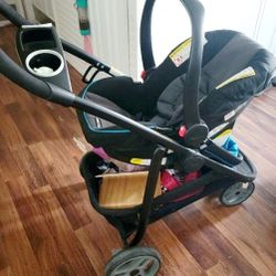 Snug-Ride Stroller+ Carseat 