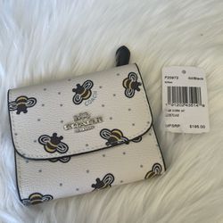 Coach BEE PRINT SMALL WALLET F25972