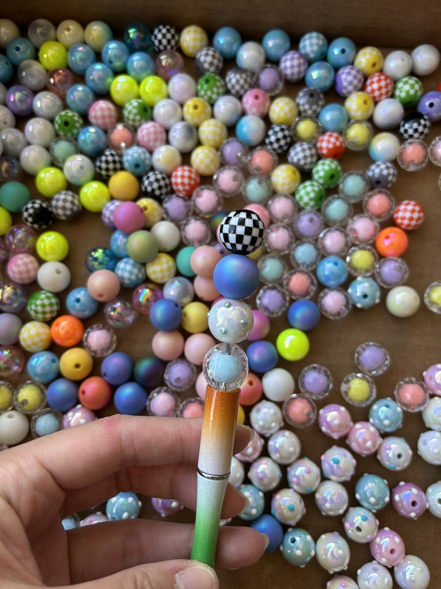 35pcs Large Mix Beads