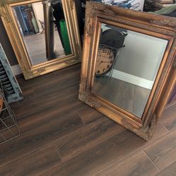 Old vintage mirror's