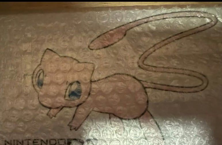 Nintendo DS Mew Edition Pokémon Center Limited Edition Opened Box New