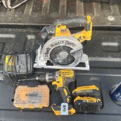 Dewalt Skilsaw Hammer Drill 