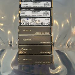 Adata and teamgroup 2TB ssd