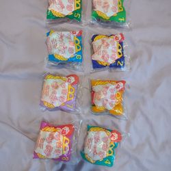 8, 101 Dalmatians Movie McDonald's Happy Meal Toys From 1997
