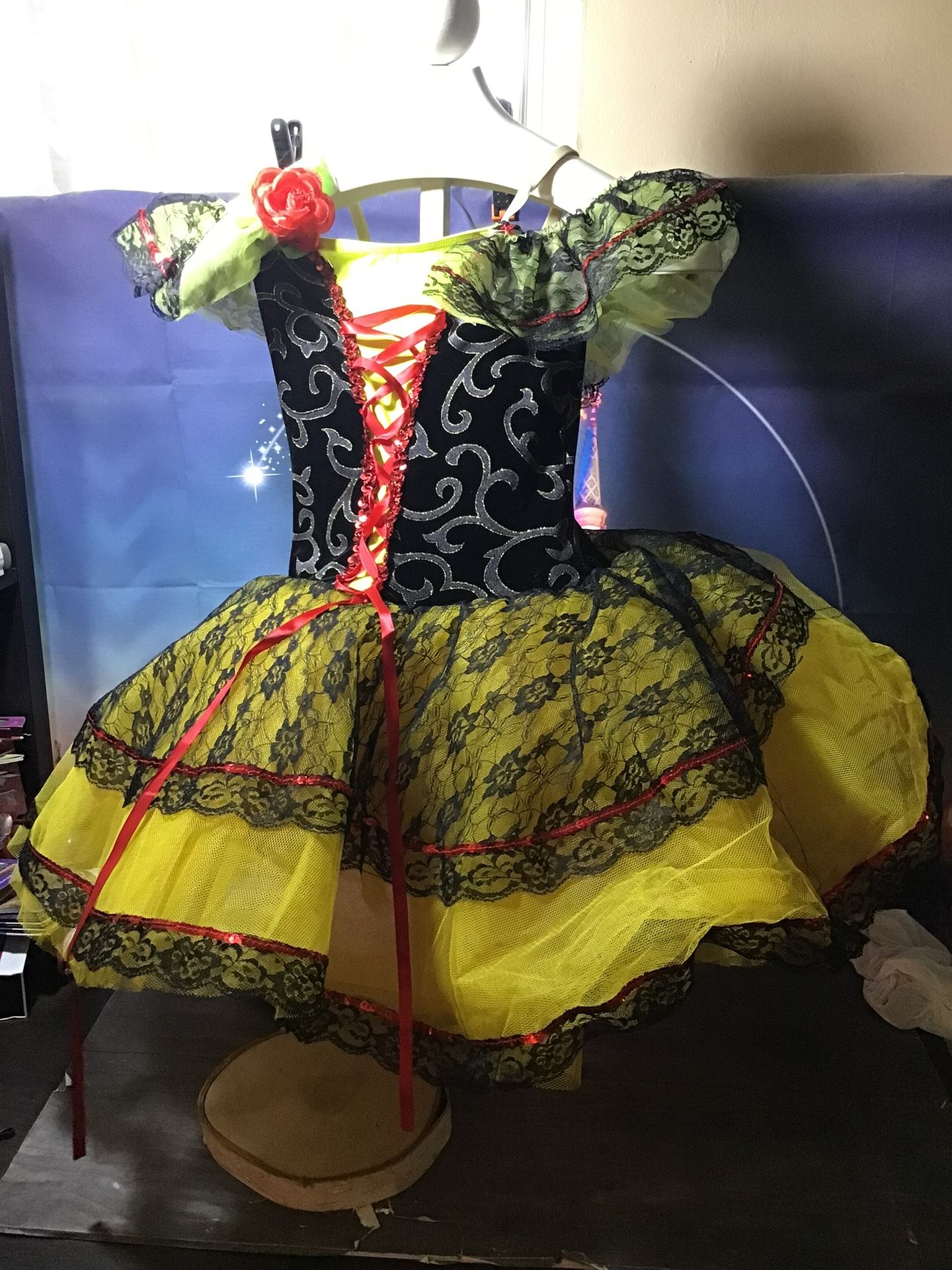 Victoria Dance Wear Paquita Spanish Ballet Costume Size SA