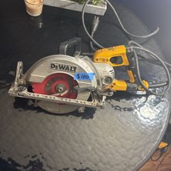 Dewalt Worm Drive Circular Saw With Brake