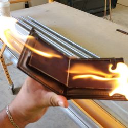 Magic Combustible Leather Wallet