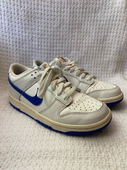 Nike dunk low White and Blue