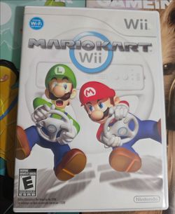 Clean Mario Kart Wii Complete CIB with Manual and Tested Disc