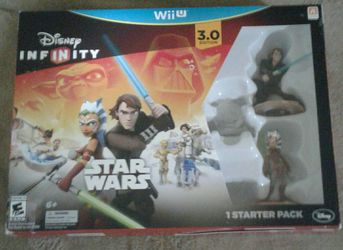Wii u Disney infinity star wars 3.0 Brand new