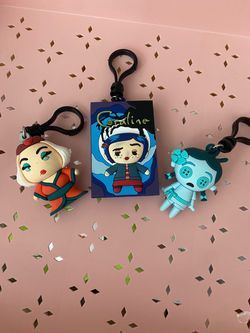Coraline keychains