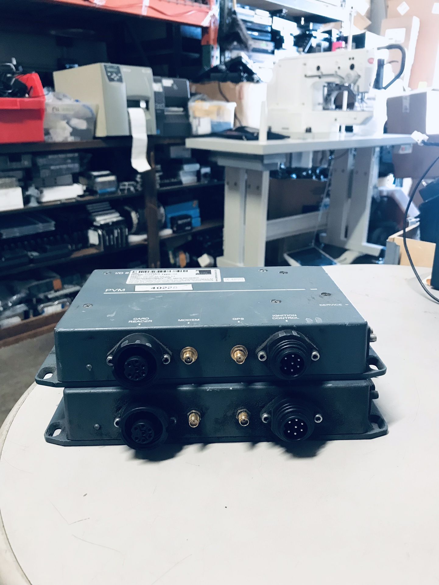 Lot Of 2 Identec Solutions PVM MK4 Type HA Modules PVM8398