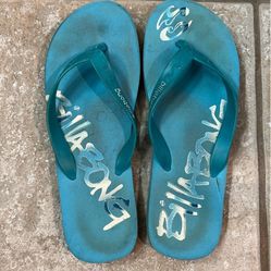 Billabong flip flops Women’s Sz 8-9