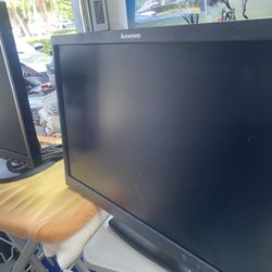 Monitors For Computer Tested 27” (1) And 22” (2)