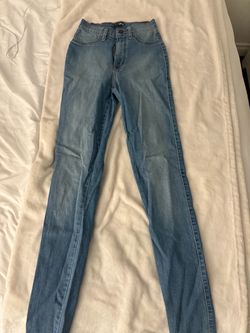 Fashion Nova Light Wash Skinny Jeans