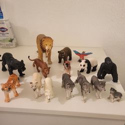 Wild Animal And Farm Animal Figures 
