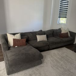 Living Room Sectional Couch Set 