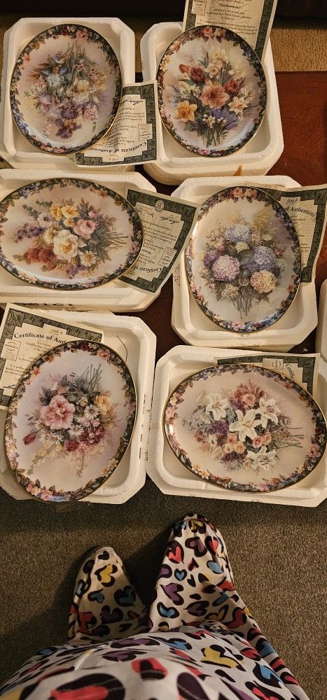 Bradford Exchange Collectors Plates From The 90s