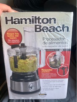 Hamilton Beach 10 Cup Food Processor W/ Bowl Scrapper