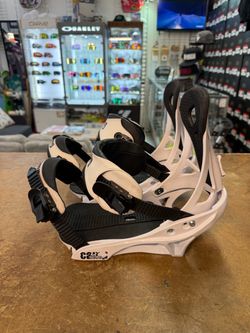 large camp snowboard bindings certified with warranty located at sin city snowboards