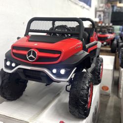 Sale! Mercedes UNIMOG-Amazing 2 Seater Ride On Vehicle For Kids