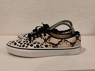 Wmns Vans Authentic Animal Print 'Snake/Leopard/Dalmatian' Sneakers Size 7.5