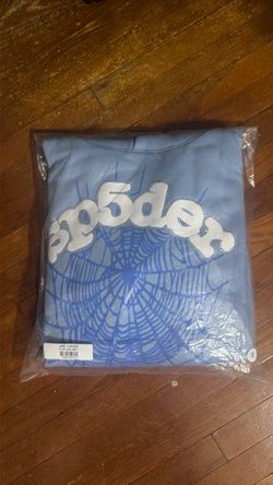 Blue spider hoodie