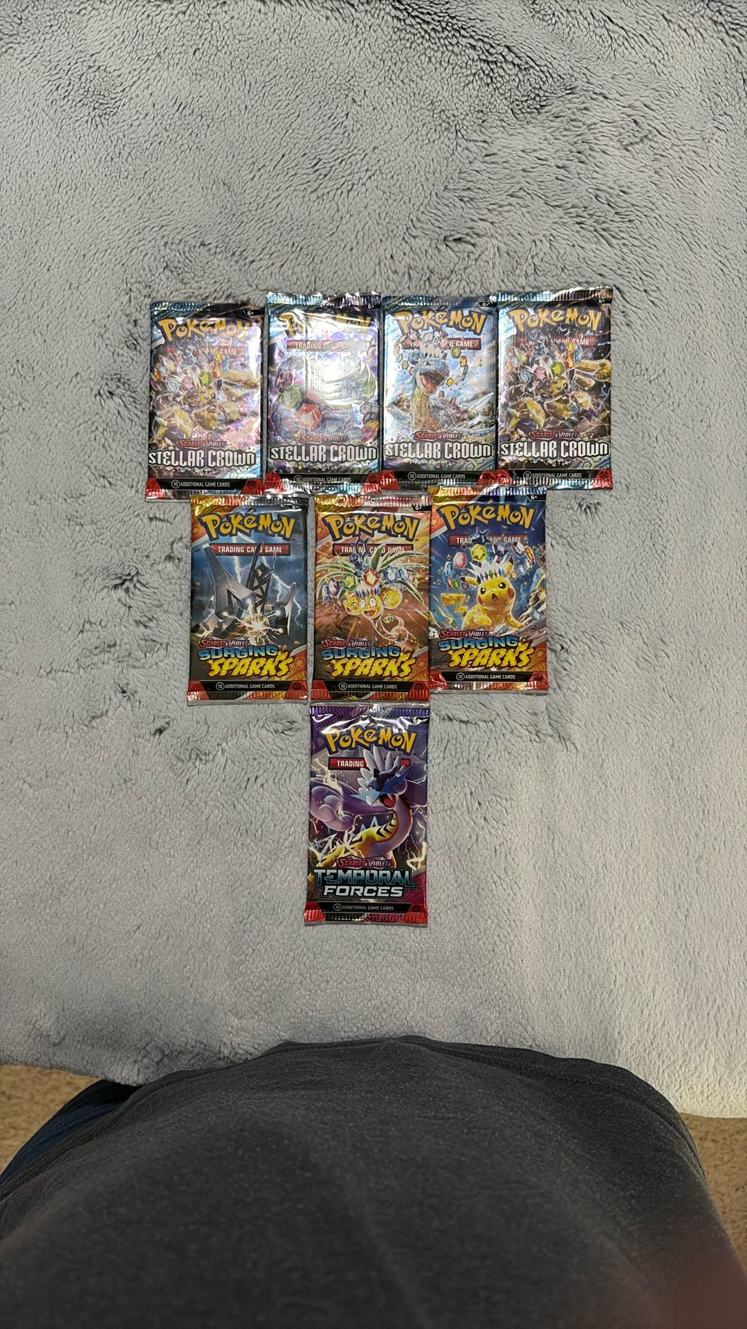 Pokemon TCG - (8) Packs - Brand New/Sealed