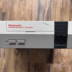NINTENDO NES SYSTEM ONLY 1985