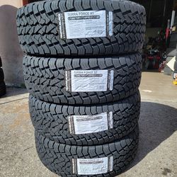 LT 285 70 17 ALL TERRAIN 10PLY TIRES SILVERADO SUBURBAN AVALANCHE TAHOE SIERRA DENALI YUKON F150 RAM