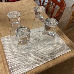 Beer Drinking Glasses X 4