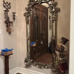 Large Baroque Style Mirror 
