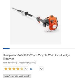 Husqvarna 525HF3S Gas Hedge Trimmer