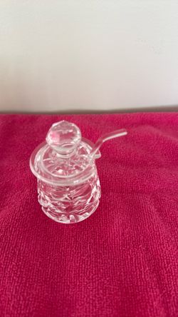 Waterford mustard/jelly jar