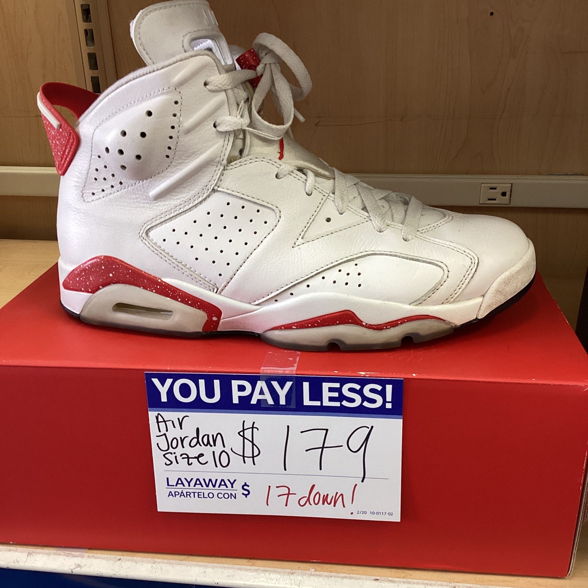 Air Jordan 6 Size 10 