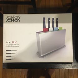 Josepn Josepn Index 4 -piece Plastic Cutting Board Set