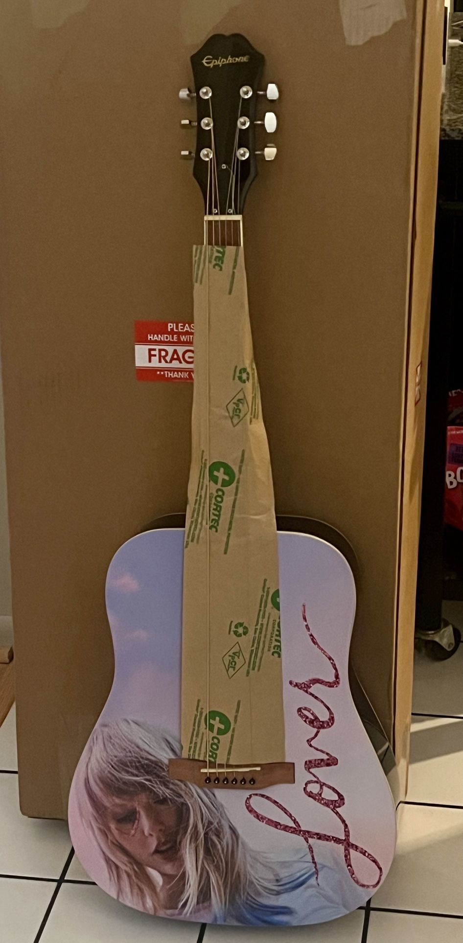 Taylor Swift Lover Acoustic Guitar Official NUMBERED