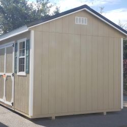 10x16 Storage Building - No Credit Check Rent to Own or Cash Buy Available!