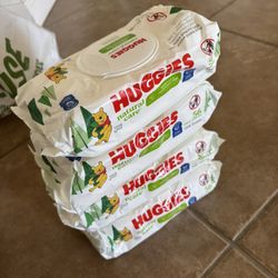 4 Packs Of wipes 