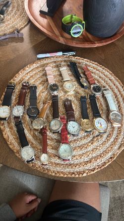 Leather watch bundle