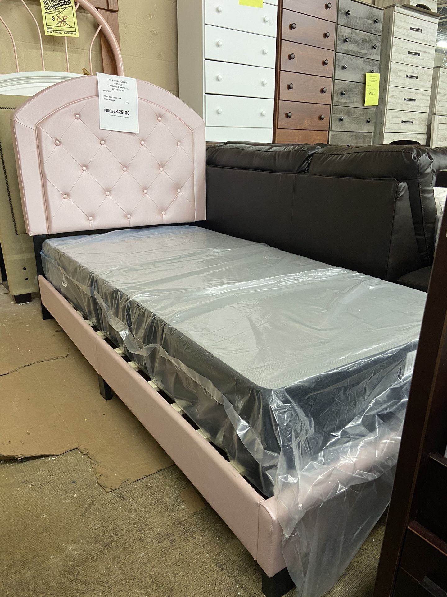 Twin Platform Bed