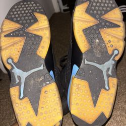 Black Unc Retro Jordan 6s