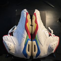Jordan 6 Olympic Beijing Flag