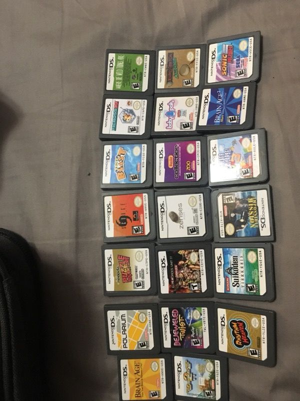 Nintendo ds game lot
