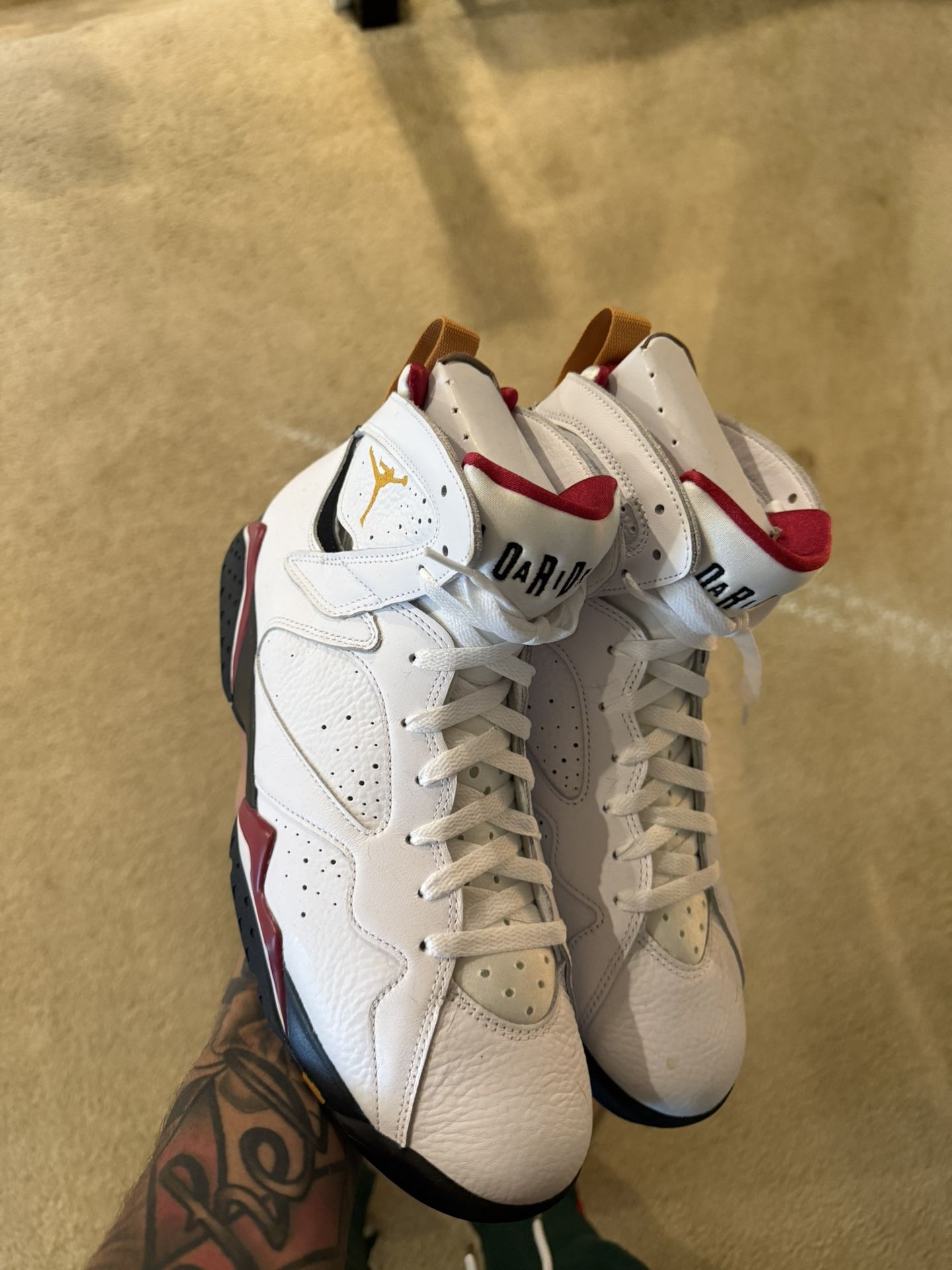 🔥 Air Jordan 7 “Cardinal” (2022 Retro) — Size 12 — Like New