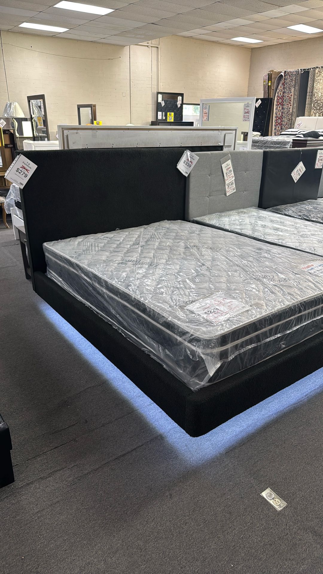 Black Bed Frame 