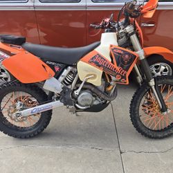 2003 KTM 525 MXC Dual Sport Fully Registered Runs Wonderfully