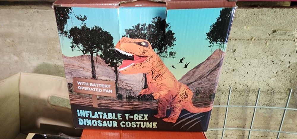 T-rex Inflatable Costume - Adult